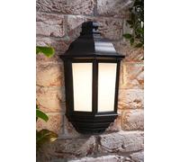 ValueLights Wiltshire Black Outdoor Wall Lantern ValueLights Black
