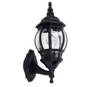 Valuelights Windsor Black Outdoor Wall-Up Down Light Black