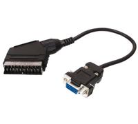 Valueline 21 Pin Scart to 15 Pin HD DSC 2 m