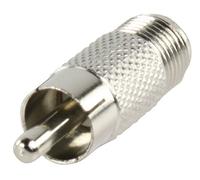 Valueline Adapter FC-024 °Câble-adaptateur F for (RCA Cable Male/Female Nickel Silver Metal)