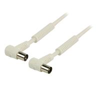 Valueline Antenna Cable White 120 dB - 1 metre