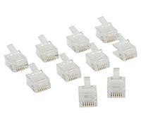 Valueline RJ12 Male Connector (Pack of 10)