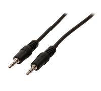 Valueline Stereo Audio Cable Black - 5 metres