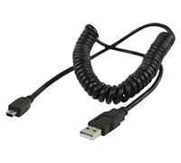Valueline VLCP60340B20 - USB 2.0 Cable - Type A Male / Type Mini 5-Pin Male - 2m