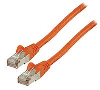 Valueline VLCP85210O0.25 0.25m FTP Cat6 Network Cable - Orange