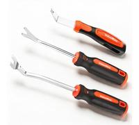 ValueMax 3-Piece Nail Puller Tool Set | Anti-slip Soft Handle, Labor-saving Leverage Design, Magnetized Tips, Staples & Fasteners & Tacks Use