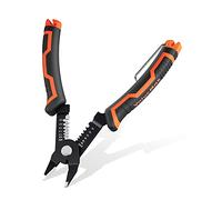 ValueMax 6-Inch Wire Stripper & Cutter, 3-in-1 Crimping Tool