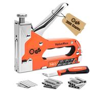 ValueMax Staple Gun 3 in 1, Heavy Duty Stapler with 3000 Staples (Type 140/28...