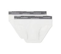 Values Stretch Cotton Briefs, male, Emporio Armani, Underpants, White, S, Underwear S