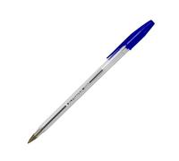 Valuex Ballpoint Pen 1.0mm Tip 0.7mm Line Blue (Pack 50)