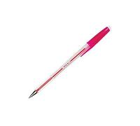 ValueX Ballpoint Pen 1.0mm Tip 0.7mm Line Pink (Pack 50) - 864008
