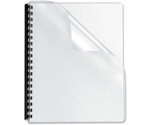 ValueX Binding Cover PVC A4 180 Micron Clear (Pack 100) 6500501