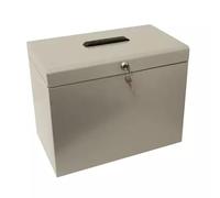 ValueX Cathedral Metal Suspension File Box A4 Grey - A4GY