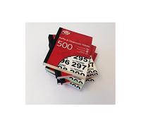 Pukka Pad ValueX Cloakroom / Raffle Ticket Numbers 1-500 (Pack 6) RAF500