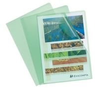 ValueX Cut Flush Folder A4 Grain Polypropylene Green (Pack 10) 56113E