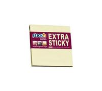 ValueX Extra Sticky Notes 76 x 76mm 90 Sheets Per Pad Yellow (Pack 12) - 21660-12