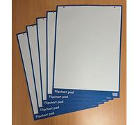 ValueX Flipchart Pad, A1, 40 Perforated Sheets, Pack of 5