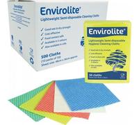 Valuex ValueX Folded Cleaning Cloth 480x360mm Green (Pack 50)