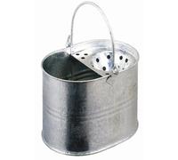 Valuex Galvanised Steel Bucket With Wringer 13 Litre - 0907006
