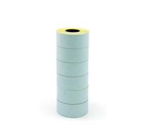 APLI 100917 Pack of 6 rolls for labeling machine, White