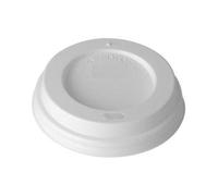 SEM Cup Lids Polylactic Acid 340ml White Pack of 100
