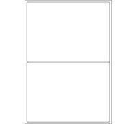 ValueX Multipurpose Label 199.6x143.5mm 2 Per A4 Sheet White (Pack 200 Labels) - 15117SM