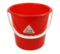 Valuex 10L Plastic Bucket Red