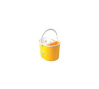 Valuex Plastic Mop Bucket With Wringer 15 Litre Yellow - 0907011