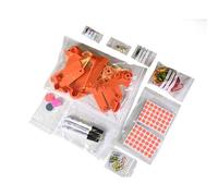 ValueX Polythene Grip Seal Bags Plain 89 x 114mm (Box 1000) - 590004