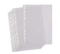 ValueX Punch Pockets A4 38mic OP PK100 - Document Storage - Plastic Pockets