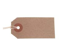 Valuex Reinforced Strung Tag 70 x 35mm Buff, Pack of 1000 T257761