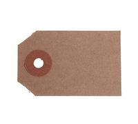 Valuex Reinforced Unstrung Tag 70 x 35mm Buff, Pack of 1000 T257852