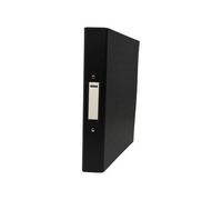 Q-Connect 25mm 2 Ring Binder Polypropylene A4 Black (Pack of 10) KF02005