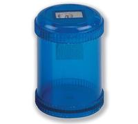 Valuex Single Hole Pencil Sharpener Plastic Barrel Blue (Pack 10)