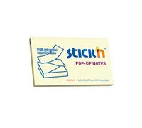 Stickn ValueX Stickn Pop-Up Notes 76x127mm 100 Sheets Yellow (Pack 12) 21396