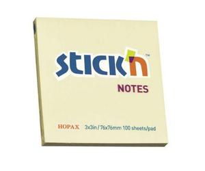 ValueX Sticky Notes 76x76mm Yellow PK12
