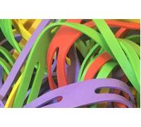 ValueX X Bands 150mmD Asst Col 100g Bag - -