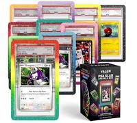 VALUN 10 Pack Sparkling Slab Guards Fits PSA & CGC & TAG Slabs - PSA Slab Protector Hard TPU PSA Slab Guard for Graded Cards - PSA Slab Bumper Guard for graded slabs - Slab Protector for PSA Cards