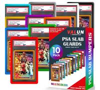 VALUN PSA Slab Bumper 10 PACK (MULTI-COLOR) - Hard TPU PSA Slab Protector Guard for Graded Cards - PSA Slab Bumper Guard for PSA Slabs - Card Slab Protector for PSA Card Protection