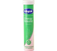 Valupak Effervescent Vitamin B+C Energy Release Tablets 20s