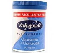 Valupak Glucosamine & Chondroitin 400/100mg - 90 Tablets