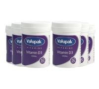 Valupak Vitamin D3 1000iu 60 Tablets