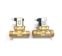 Valve 1pcs Flow Switch G1/2'' Brass Solenoid Valve N/C 12v 24v 220v G3/4'' for Water Heater(24v,0.75 Inch)