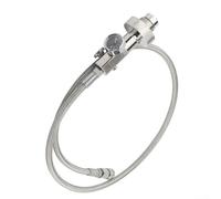 Valve Adapter, 4500Psi High-Pressure G5/8 Thread Inflator Station with 36-Inch Hose