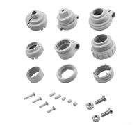 Valve Adapter for TRV Temperature Control M301.5 M281.5/M281 Grey Plastic Connector Compatible for RA, for RAV,for RAVL,for Caleffi Radiator Valves WiFi Smart Thermostatic Integration