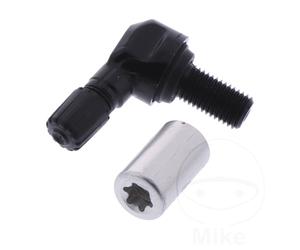 Valve Angled Aluminium Schrader 5082M 11.5mm Black For Tpms