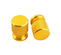 Valve Cap Aluminum Motorcycle Around Wheel stem c For PCX125 PCX150 PCX160 PCX 160 150 125 Motorcycle Tire Valve Air Port Stem Cap Cover Plug CNC Aluminum(Yellow NO LOGO)