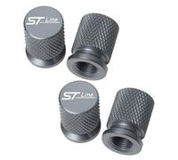 Valve Caps Tire Valve Cap Dust Cap 4 Pcs Compatible with for Ford puma ST Line STLine Focus mk2 3 Mustang Ranger Fusion A1 Alloy Tyre Stem Dust caps Tire Accessories,B