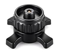 Valve Cartridge Adapter Compatible with Campingaz CV Easy Clic, Gas Cartridge Adapter for Butane and Propane Gas Cartridges with EN 417 Thread, Gas Bottle Adapter for Camping and Outdoor Activities