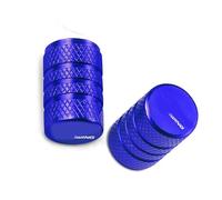 Valve core caps Aluminum Motorcycle Accessories Wheel Tire Valve Stem Caps Covers For H-ONDA Goldwing Gold Wing 1800 GL1800 GL1200 GL1000 GL1500 1000 1200(Blue)